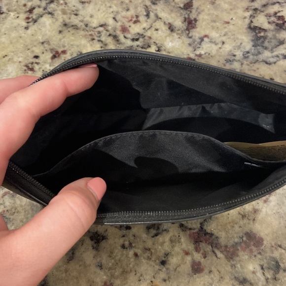 Kate spade black glitter small makeup bag - Picture 4 of 4